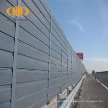 Metal sheet noise sound barrier acoustic wall panels